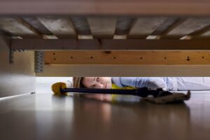 Polvere sotto al letto: il trucco semplice che aiuta a pulire meglio in estate