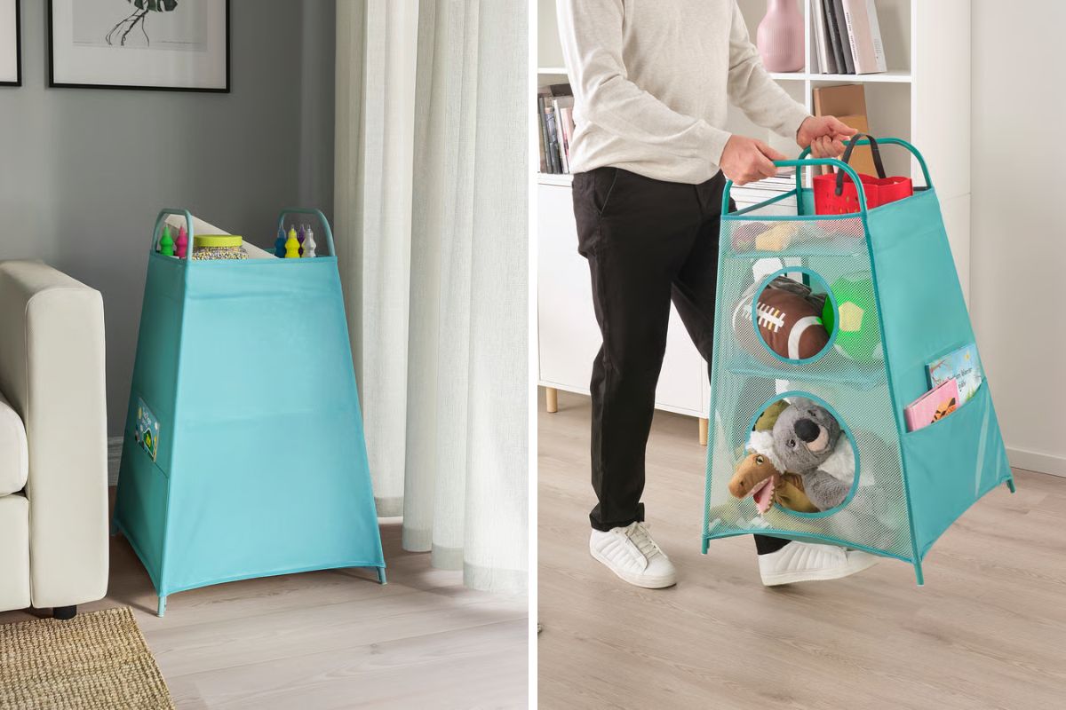 Il portatutto IKEA turchese scontato del 25%: l’alleato estivo per tenere tutto in ordine