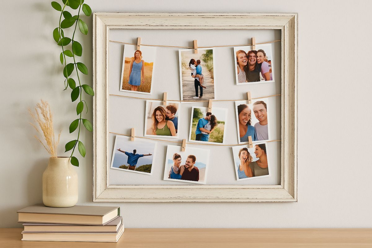 3 idee per usare una cornice rotta in modo utile (e decorativo)