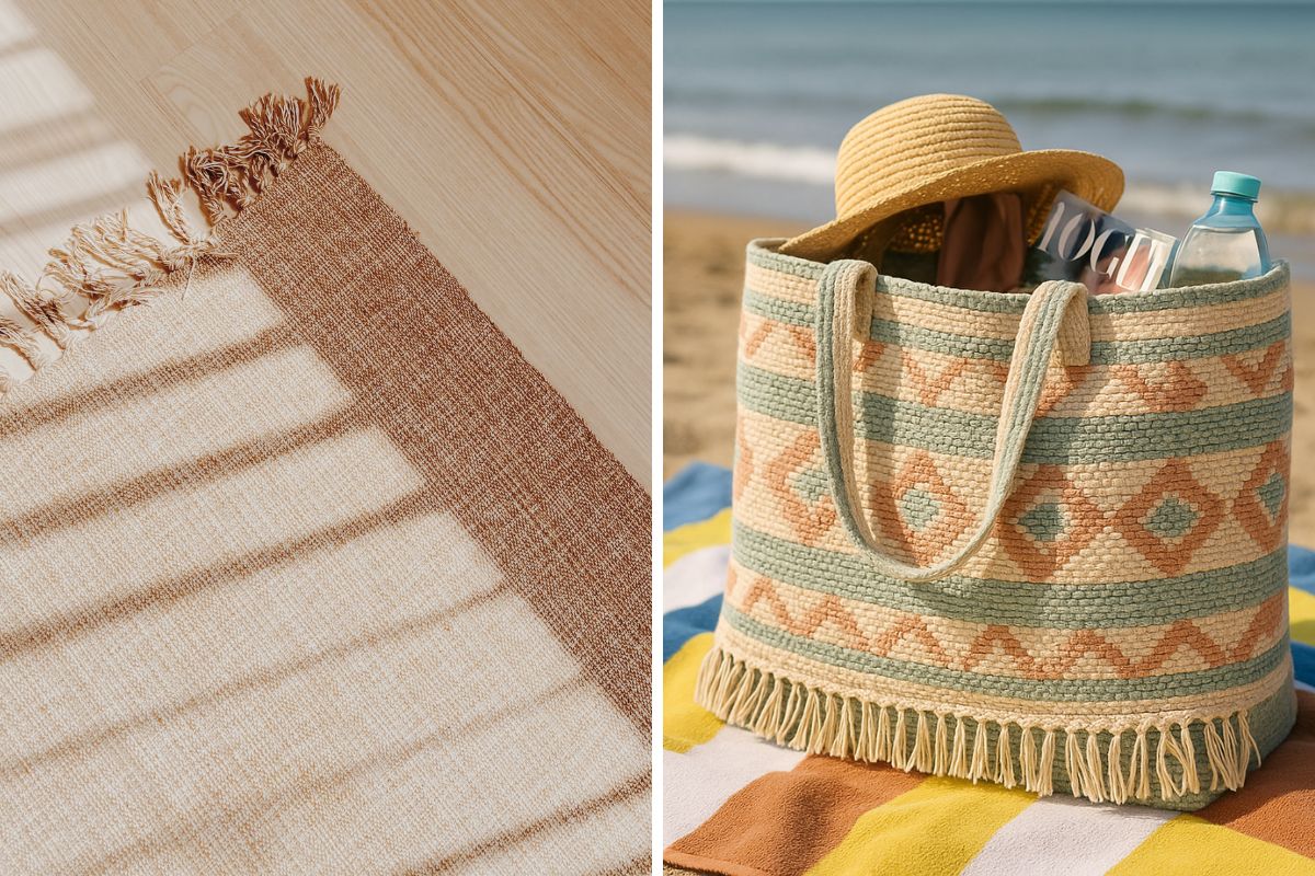 Una borsa da spiaggia originale