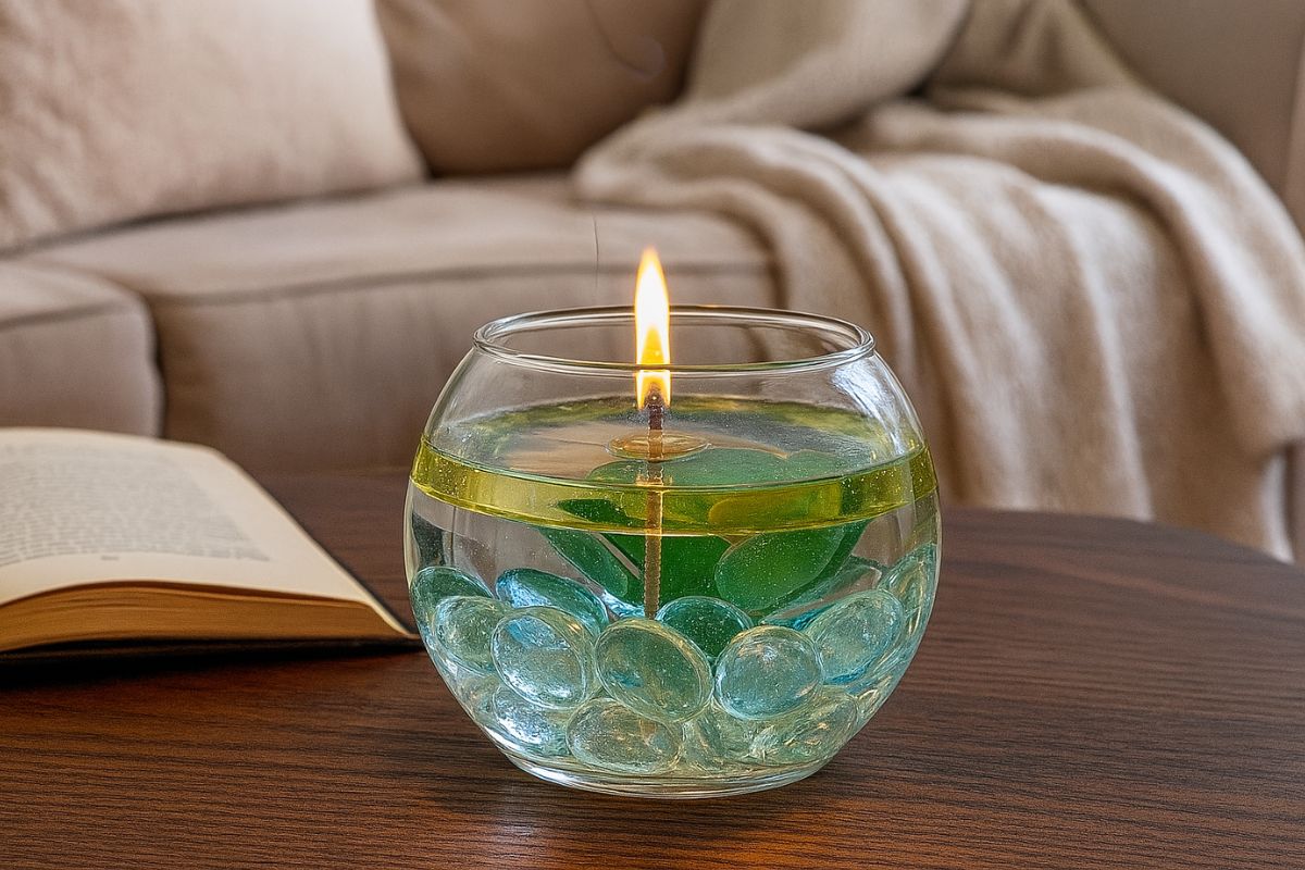 Come creare una “candela infinita” con materiali riciclati
