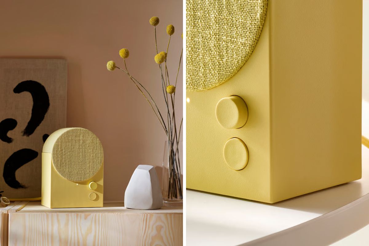 NATTBAD di IKEA: la nuova cassa Bluetooth gialla perfetta per le playlist d’estate