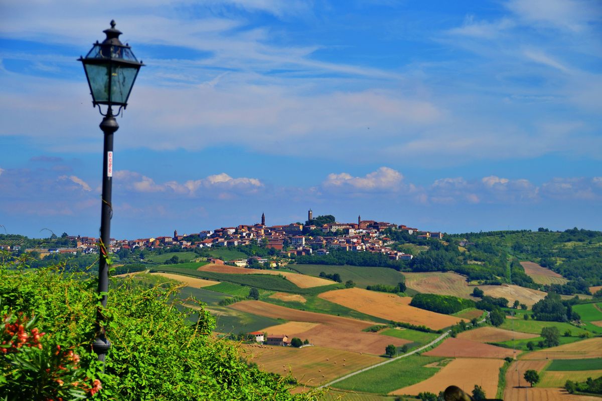 Le colline del Monferrato in estate