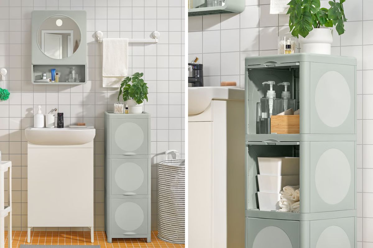 IKEA luglio: il mobiletto da bagno leggero, economico e già in sconto
