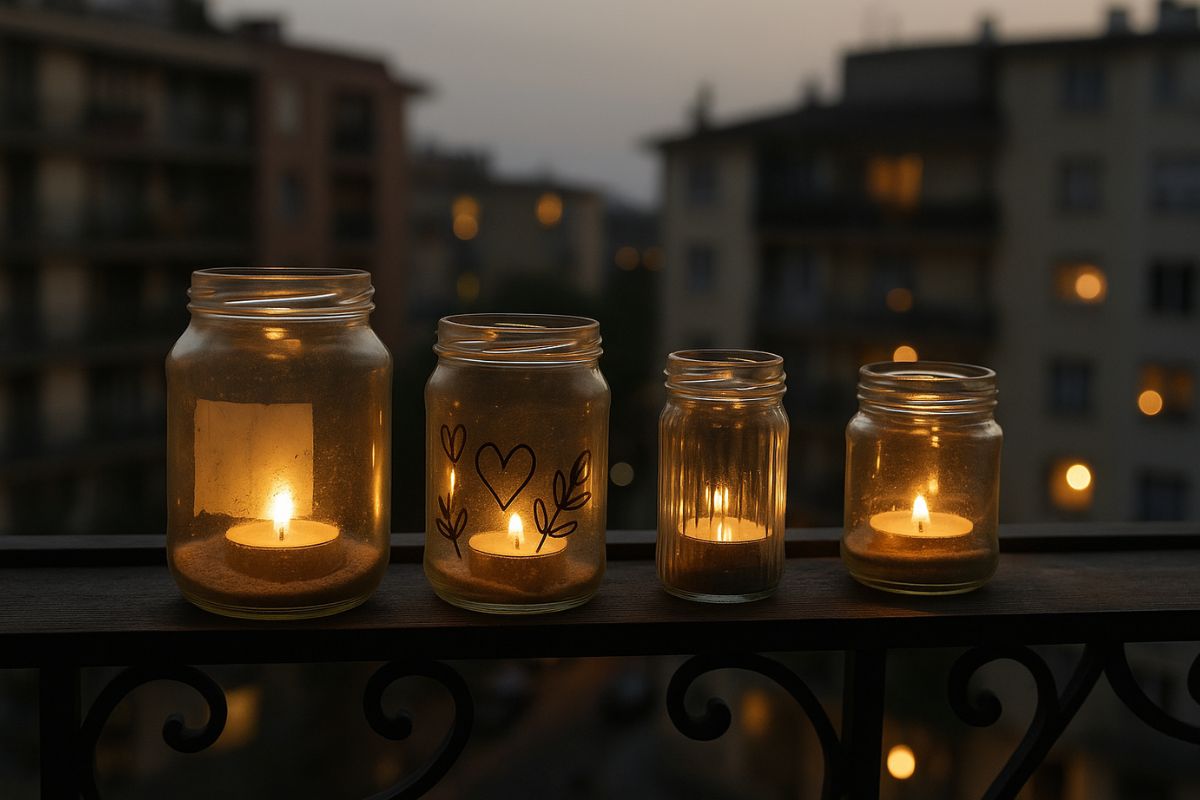 Trasformare un vecchio barattolo in una lanterna per il giardino