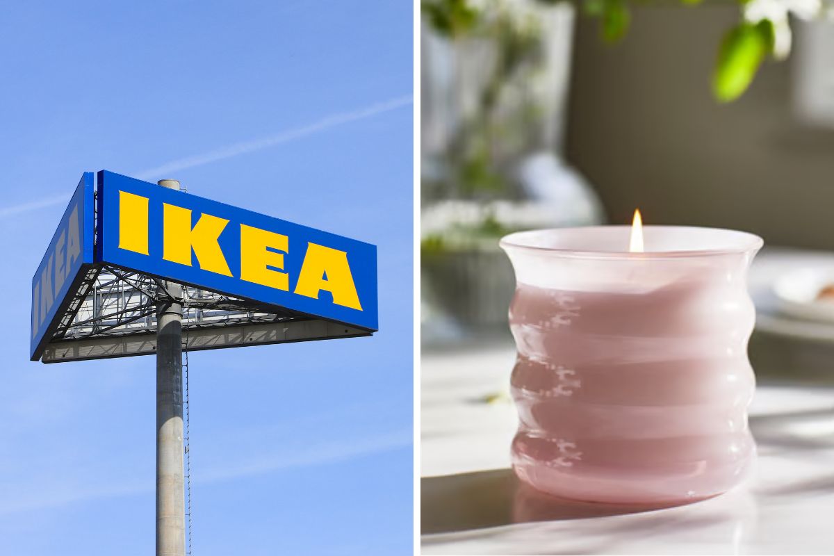 ikea candela gelsomino e rosa