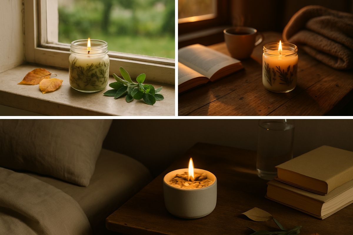 Candele profumate 