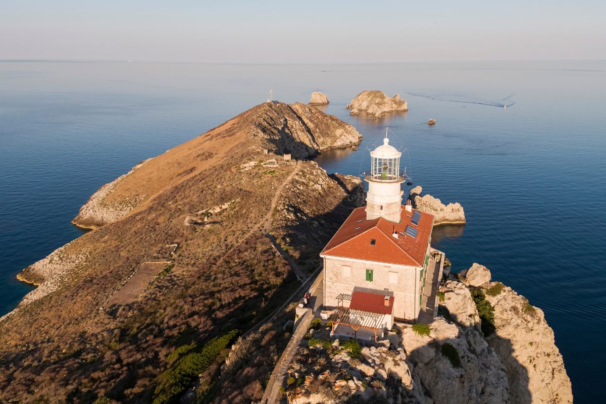dormire in un faro in croazia