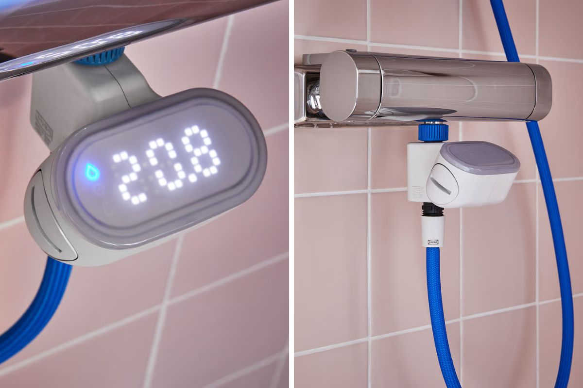 Doccia consapevole anche ad agosto: il nuovo contatore IKEA ti aiuta a risparmiare acqua