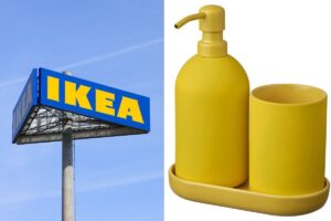 il set IKEA in giallo canarino ora scontato