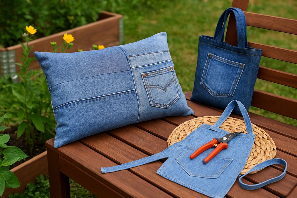 idee per riciclare jeans 
