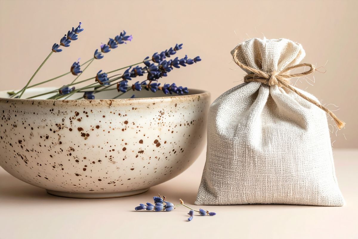 come preparare sacchetti di lavanda 
