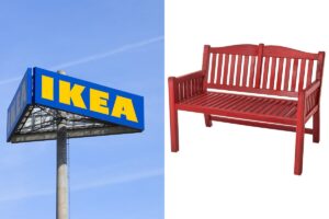 PÄRONHOLMEN IKEA: la panca in legno che trasforma ogni spazio esterno