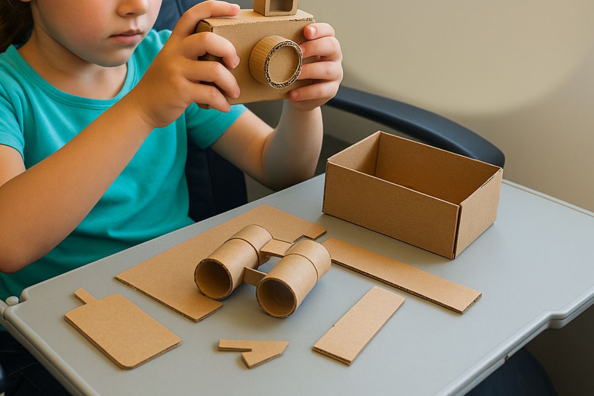 crea giochi per i bambini con i cartoni